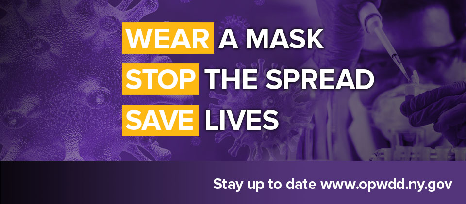 Wear a mask stop the spread save lives