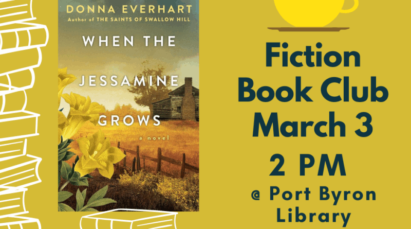 Fiction Book Club Selection: March 3, 2026 @ 2pm