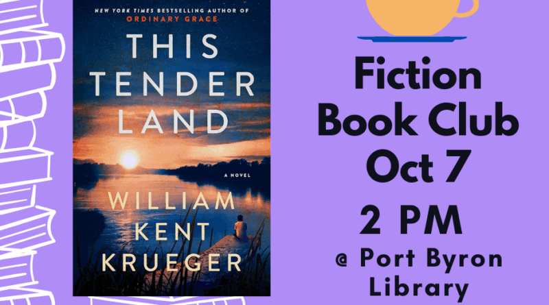 Fiction Book Club Selection: Oct 7, 2025 @ 2pm