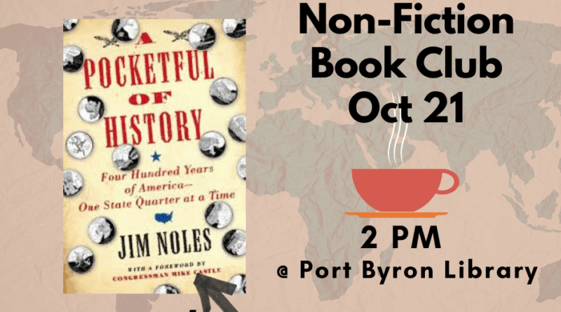 Non-Fiction Book Club Oct 21st @ 2PM