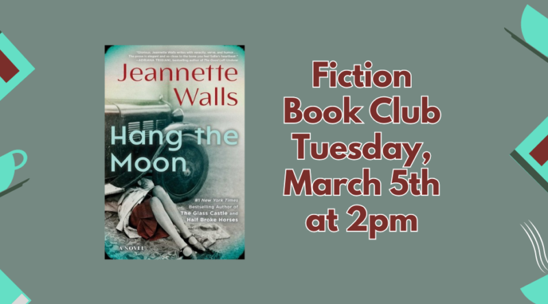 Fiction Book Club Selection: March 5th @ 2pm
