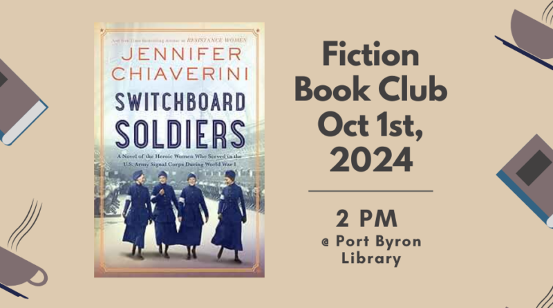 Fiction Book Club Selection: October 1st @ 2pm