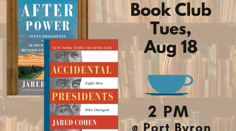 Non-Fiction Book Club Aug 18 @ 2PM Non-Fiction Book Club Aug 18 @ 2PM