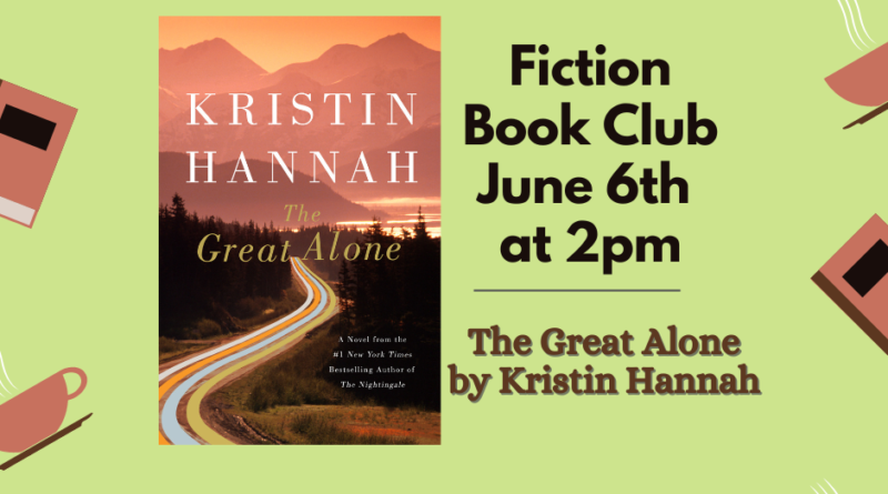 Fiction Book Club Selection: June 6th@ 2pm