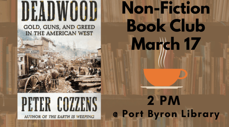Non-Fiction Book Club March 17 @ 2PM