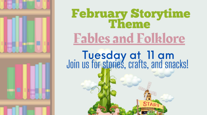 February Story Time Themes